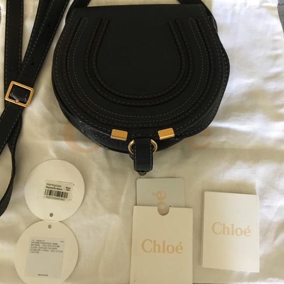 Chloe Handbags - Chloe Marcie mini black bag